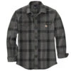 Carhartt Men's Loose Fit Heavyweight Flannel Long-Sleeve Plaid Shirt -Sportswear Sale 4200 14724 5439 385 zoom 02