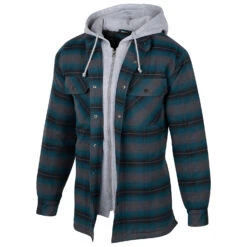 Canyon Guide Men's Quilted Flannel With Hood And Chest Insert 5 Canyon Guide Men's Quilted Flannel With Hood And Chest Insert -Sportswear Sale 4200 15411 3748 441 zoom 70