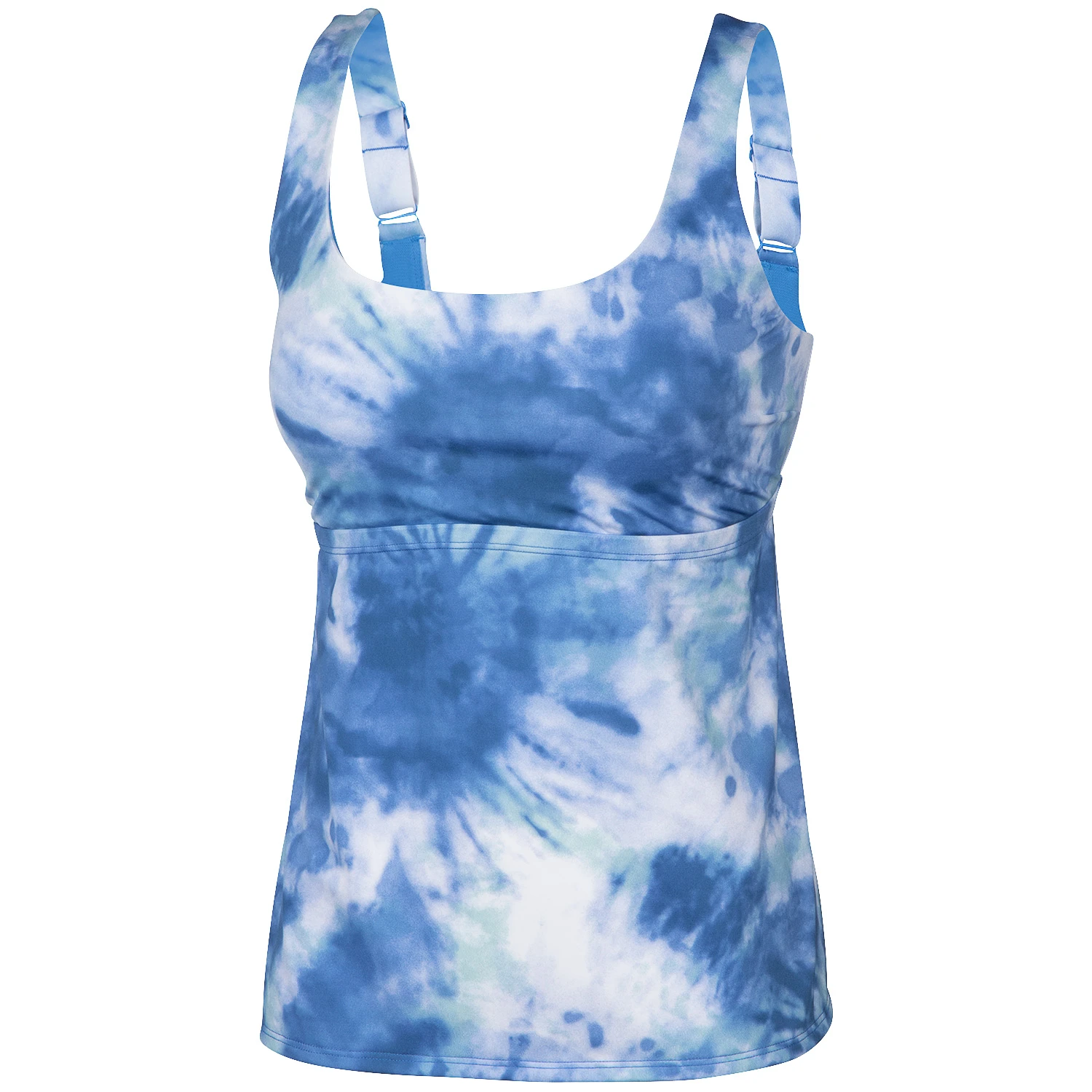 Nike Women's Tie-Dye Tankini Top 3 Nike Women's Tie-Dye Tankini Top