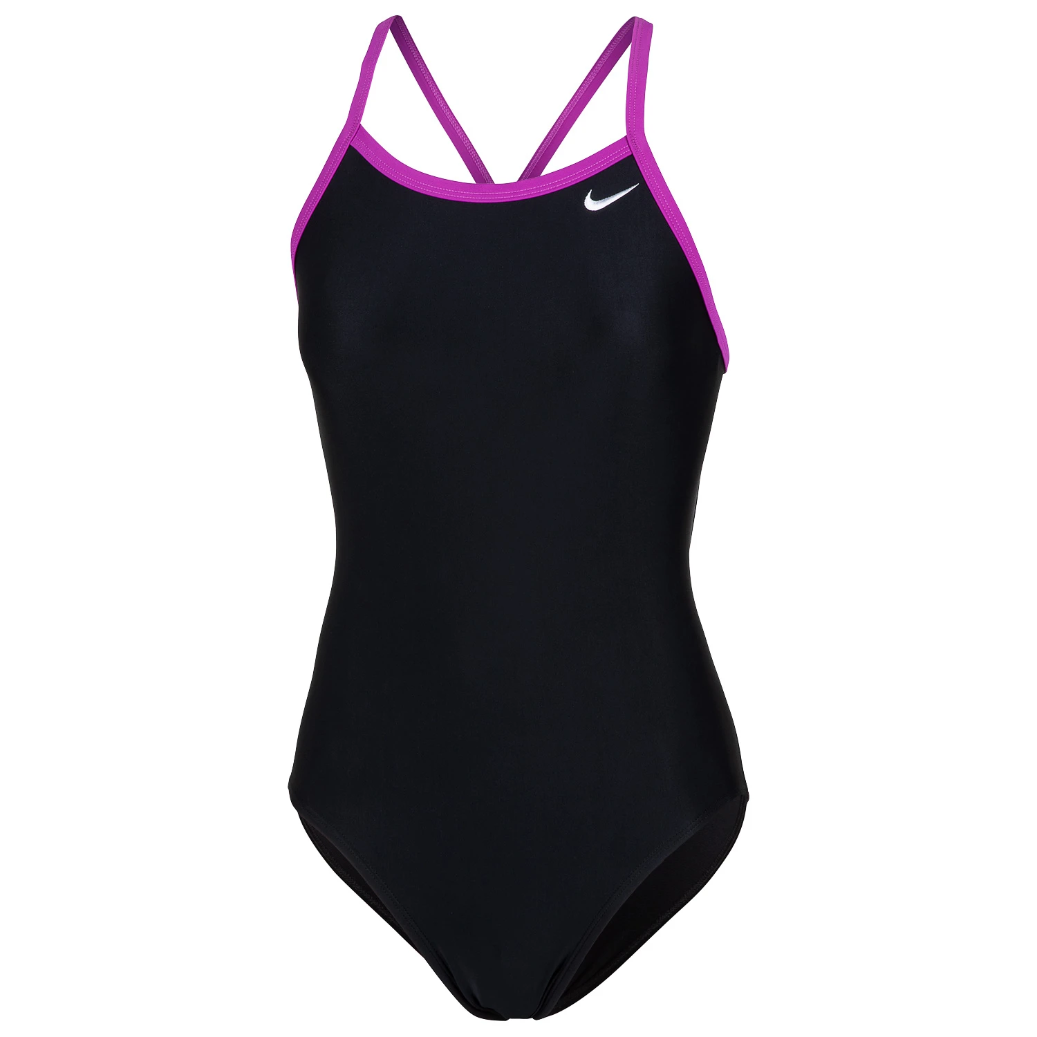 Nike Women's Solid Racerback One-Piece Swimsuit 3 Nike Women's Solid Racerback One-Piece Swimsuit