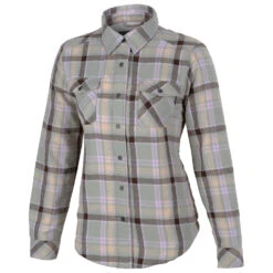 Swiss Alps Women's Faux Fur Lined Flannel Shirt Jacket
