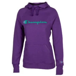 Champion Women's Powerblend Graphic Fleece Hoodie