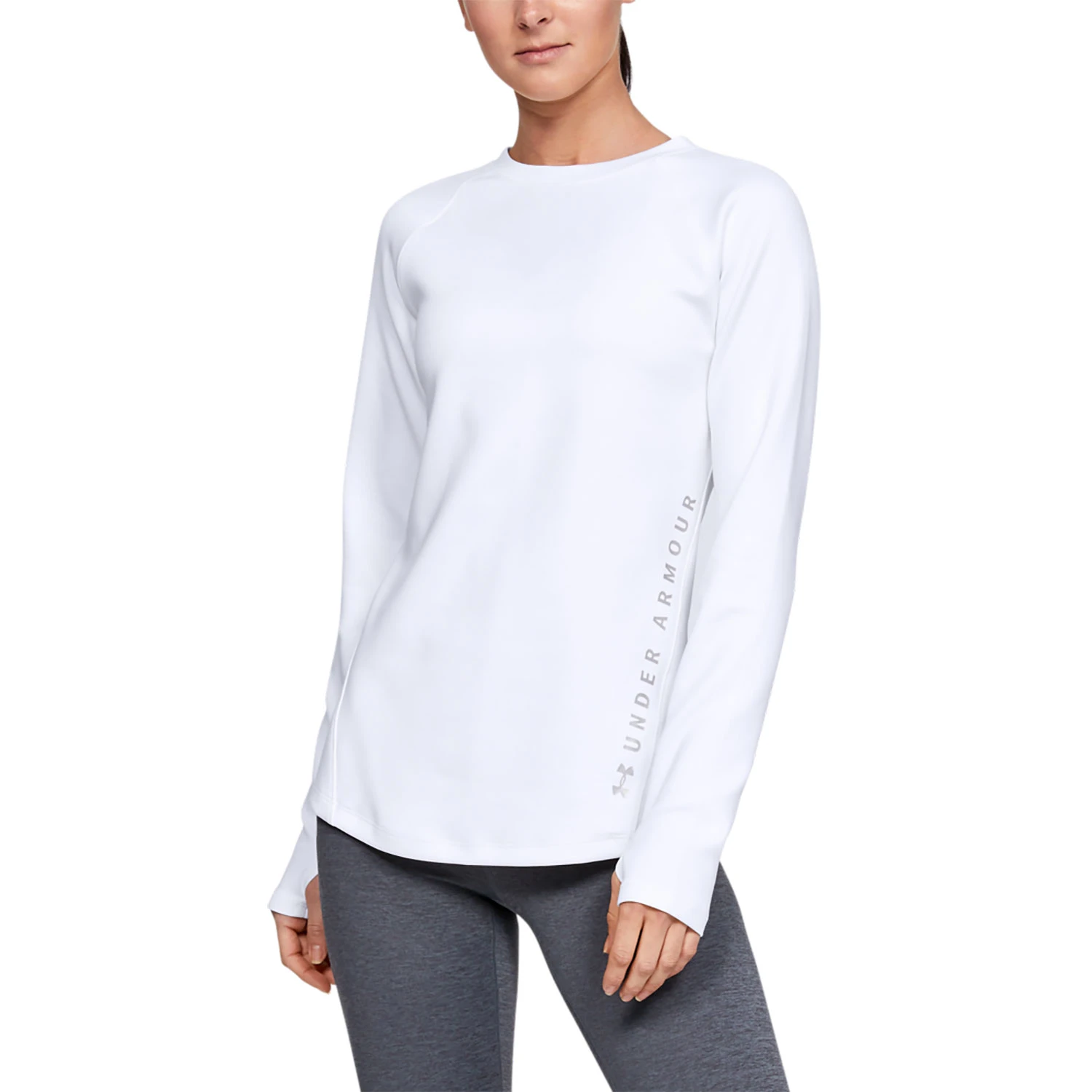 Under Armour Women's ColdGear Armour Long-Sleeve Crew Top 4 Under Armour Women's ColdGear Armour Long-Sleeve Crew Top - Image 2