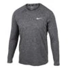 Nike Men's Long-Sleeve Hydroguard Heather Swim Top