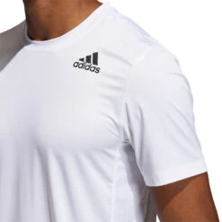 Adidas Men's Techfit Short-Sleeve Top -Sportswear Sale 4516 11162 5040 100 zoom 51