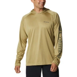 Columbia Men's Fork Stream Long-Sleeve Hooded Shirt