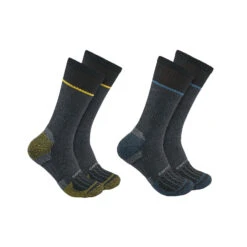 Carhartt Men's Force Midweight Steel Toe Crew Socks - 2-Pack -Sportswear Sale 4940 10343 0012 018 zoom 21