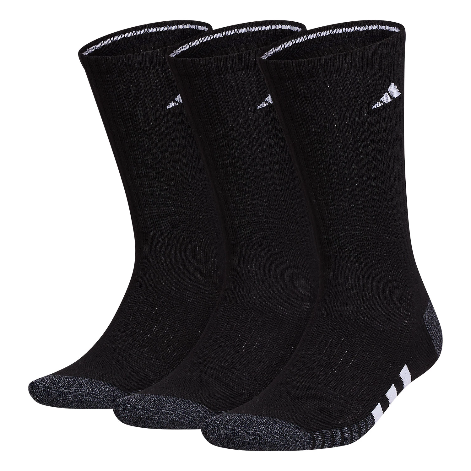 Adidas Cushioned II Crew Socks - 3-Pack 3 Adidas Cushioned II Crew Socks - 3-Pack