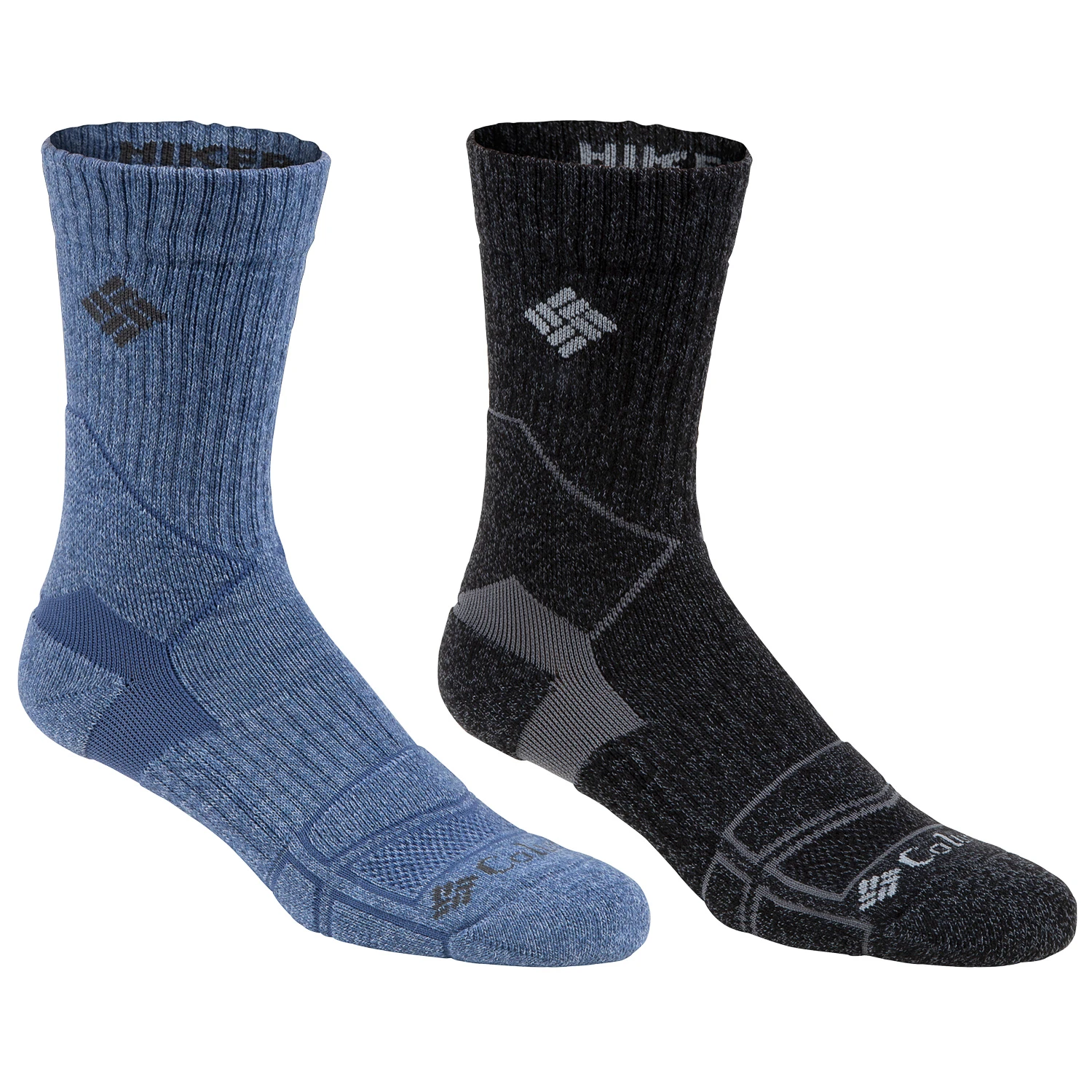 Columbia Women's Hiking Crew Socks - 2-Pack 3 Columbia Women's Hiking Crew Socks - 2-Pack