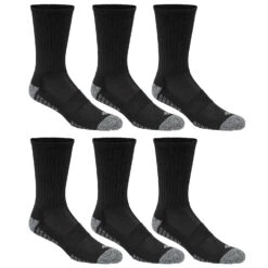 Columbia Men's Athletic Crew Socks - 6-Pack