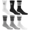 Converse Men's Chuck Taylor Crew Socks - 6-Pack -Sportswear Sale 4940 13195 1890 147 zoom 02