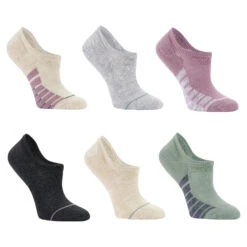 Sof Sole Women's Ultra No-Show Socks - 6-Pack