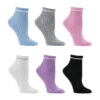 Sof Sole Women's Fashion Quarter Crew Socks - 6-Pack -Sportswear Sale 4940 14009 8800 888 zoom 02