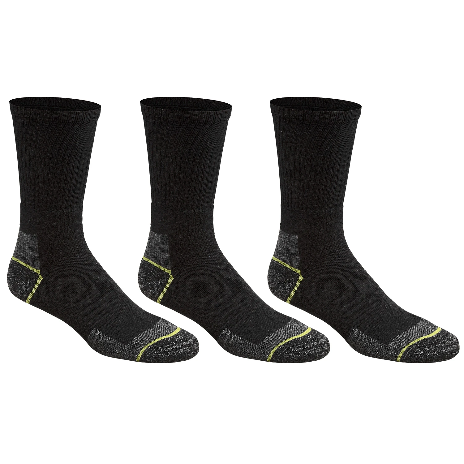 Northpoint Trading Men's Heavy-Duty Work Socks - 3-Pack 3 Northpoint Trading Men's Heavy-Duty Work Socks - 3-Pack
