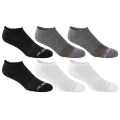 Reebok Women's Vector Low-Cut Socks - 6-Pack