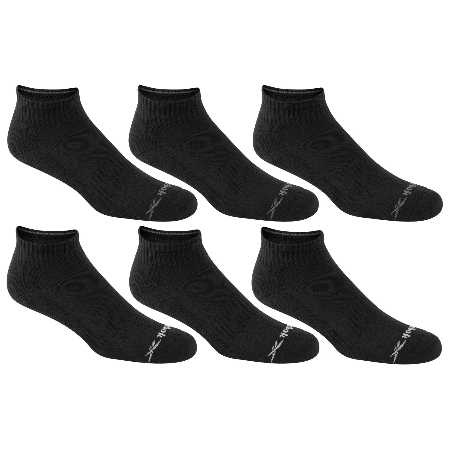 Reebok Men's Vector Quarter-Crew Socks - 6-Pack 2 Reebok Men's Vector Quarter-Crew Socks - 6-Pack